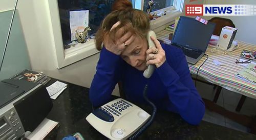 Ms Harrison reported the scam to police, but is unlikely to recover her funds. (9NEWS)