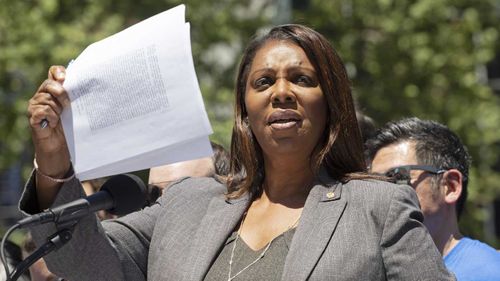 New York Attorney-General Letitia James is being sued by Donald Trump.