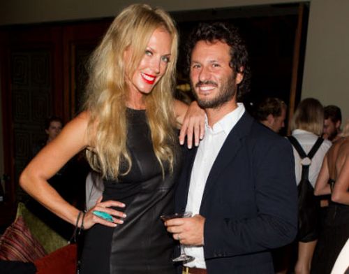 Annalise Braakensiek and husband Danny Goldberg in 2013.