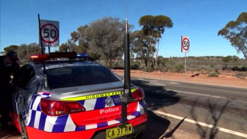 Highway patrol officers stopped the car when they noticed its damaged bumper. (9NEWS)