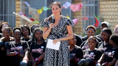 Meghan at the Justice Desk initiative in South Africa on September 23, 2019.