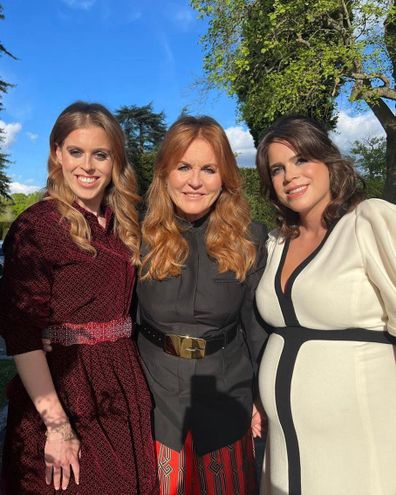 Princess Beatrice, Sarah Ferguson, Princess Eugenie