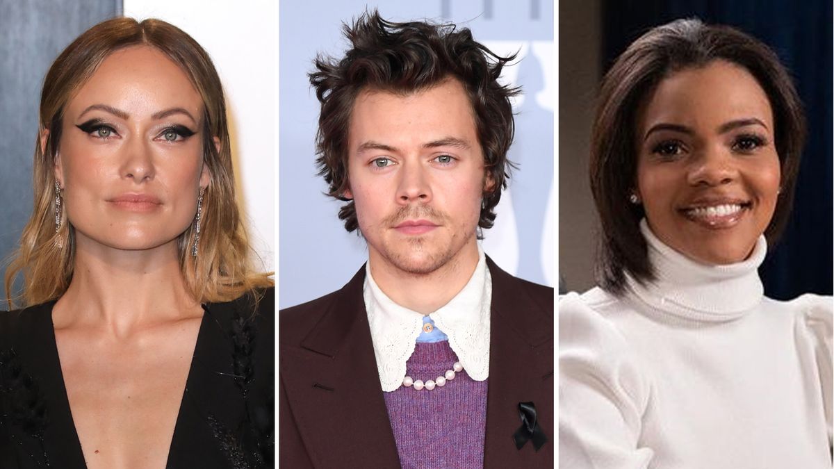 Actress Olivia Wilde Defends Harry Styles After Author Candace Owens Slams Singer For Wearing Dress On Vogue Cover 9celebrity