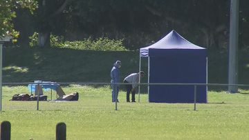 Police are investigating after a man was found dead in a Gold Coast park early this morning.