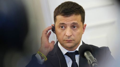 Volodymyr Zelensky was elected as the anti-corruption reformer in Ukraine. He previously played the president on a TV comedy.