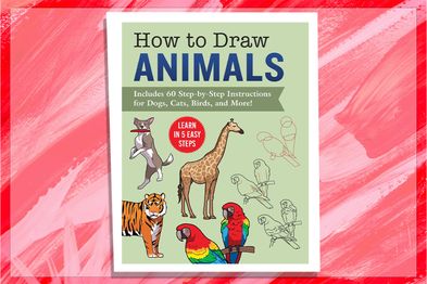 How to Draw Animals activity book cover