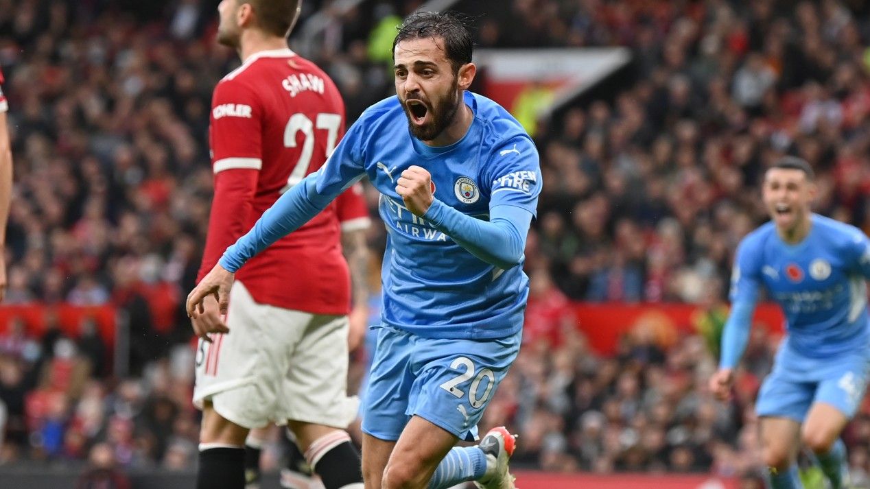 More Old Trafford misery for Manchester United with 2-0 loss to City