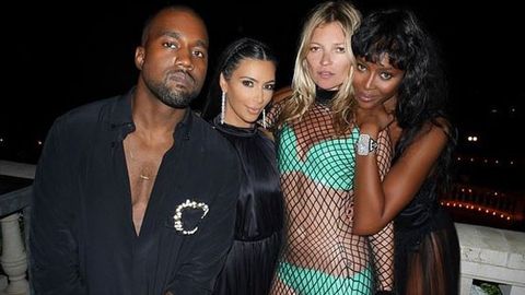 Kim Kardashian, Kanye West, Kate Moss, Naomi Campbell
