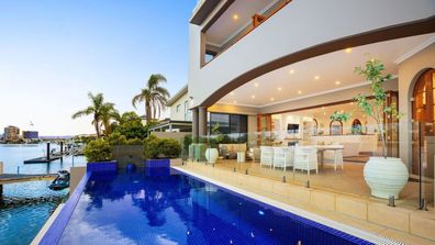 Gold Coast pool luxury home house Domain listing