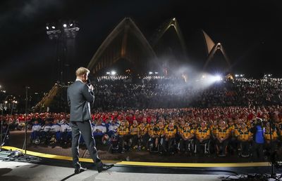 <em><a href="https://www.9news.com.au/2018/10/20/09/24/prince-harry-and-meghan-in-australia-day-five-of-royal-tour" target="_blank" title="&quot;First of all, thank you for the welcome you have given Meghan and I over the last few days. I have been so proud to be able to introduce my wife to you and we have been so happy to be able to celebrate the personal joy of our newest addition with you all.&quot;&amp;nbsp;">"First of all, thank you for the welcome you have given Meghan and I over the last few days. I have been so proud to be able to introduce my wife to you and we have been so happy to be able to celebrate the personal joy of our newest addition with you all."&nbsp;</a></em>