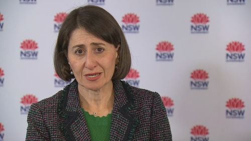 NSW Premier Gladys Berejiklian.