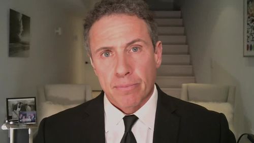CNN anchor Chris Cuomo, brother of New York Governor Andrew Cuomo, has tested positive for coronavirus but will do his prime-time show from his basement, where he has self-quarantined.