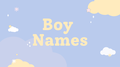 Baby boy names