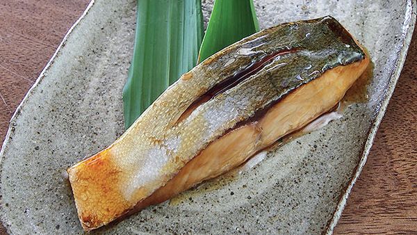 Hideo Dekura's teriyaki kingfish