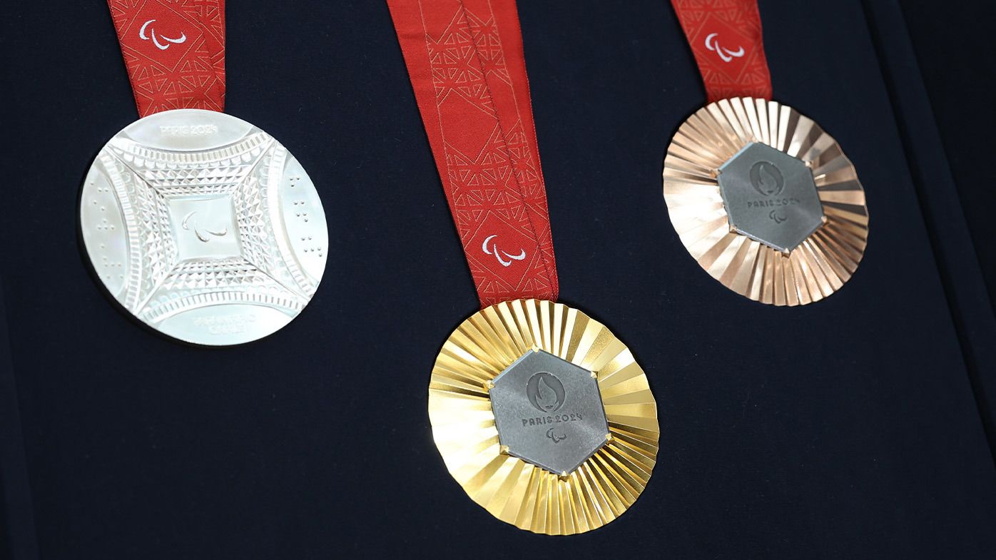 The medals for Paris 2024.
