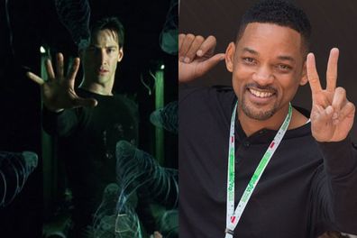 This one is a real doozy! Will Smith could have played Neo but chose to do <i data-width=