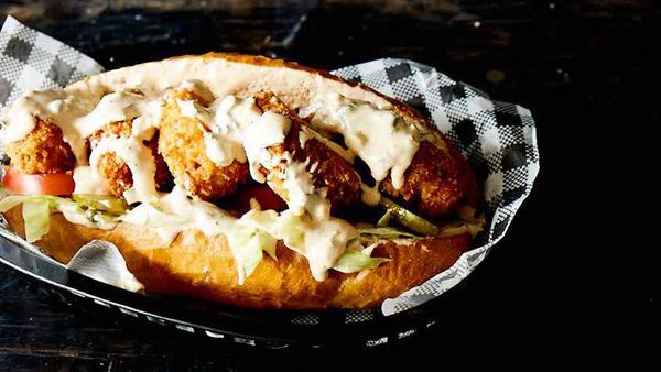 Shrimp po’boy