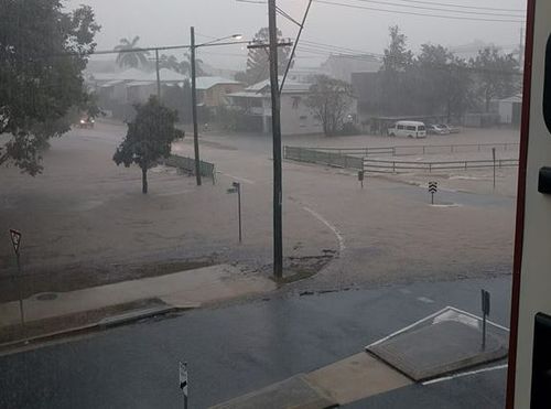 Bundaberg in northern Queensland copped a drenching recently. (Twitter)