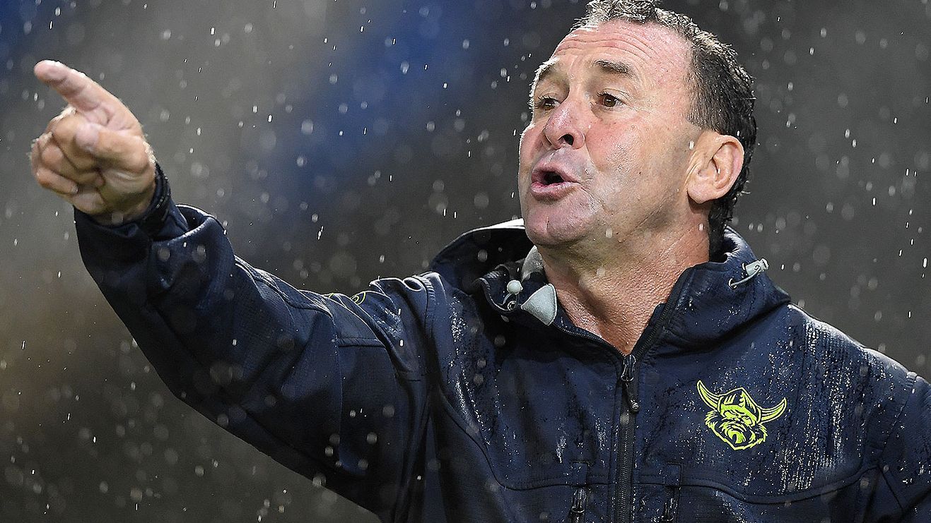 NRL to come down hard on Raiders coach Ricky Stuart for 'weak-gutted dog' outburst