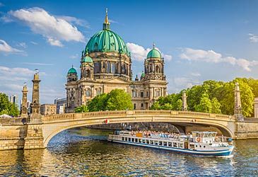 Which river runs through Berlin?