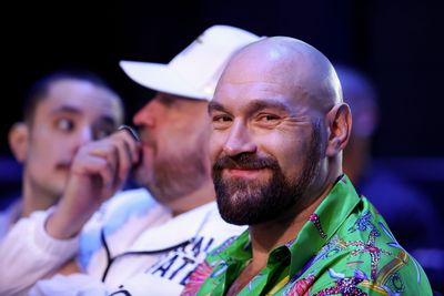 Tyson Fury supporting his half brother
