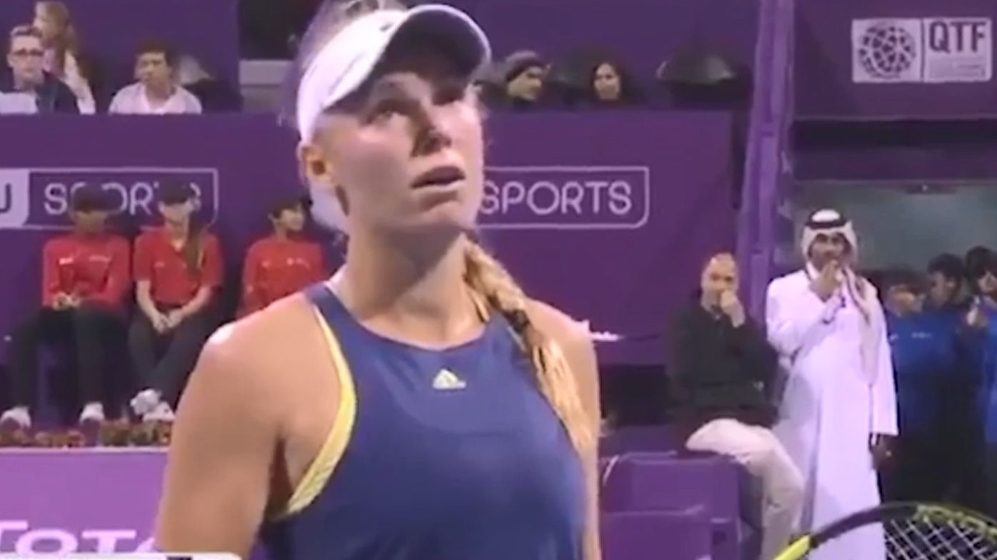 Tennis: Caroline Wozniacki mocks Monica Niculescu grunting