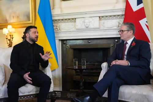 Keir Starmer, Volodymyr Zelenskyy 