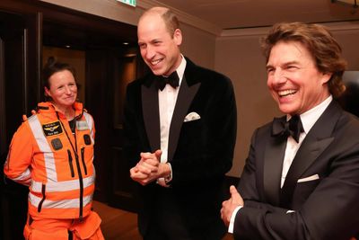 Prince William reunited with Tom Cruise, February