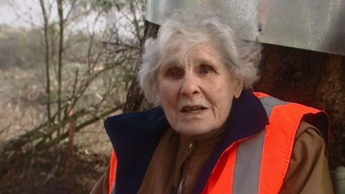 Isabel Mackenzie, 91, says she has been a law-abiding person all her life but felt like she had to act. (9NEWS)