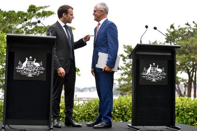 <em><a href="https://www.9news.com.au/national/2018/05/01/05/33/macron-turnbull-talks-to-focus-on-trade" target="_blank" title="&quot;Thank you and your delicious wife for your warm welcome. It was the perfect organisation of this trip.&quot;&amp;nbsp;-&amp;nbsp;">"Thank you and your delicious wife for your warm welcome. It was the perfect organisation of this trip."&nbsp;</a></em>
