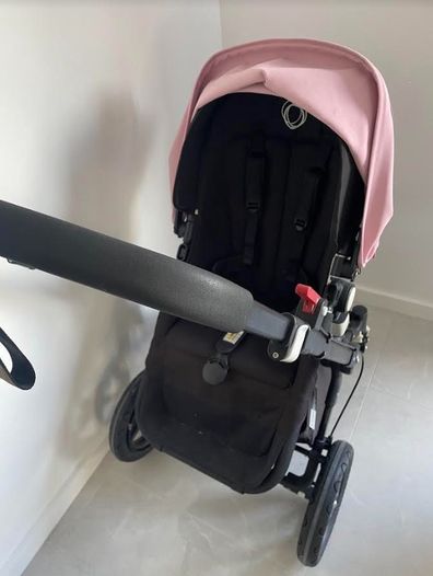 Kristina gets pram off Marketplace. 