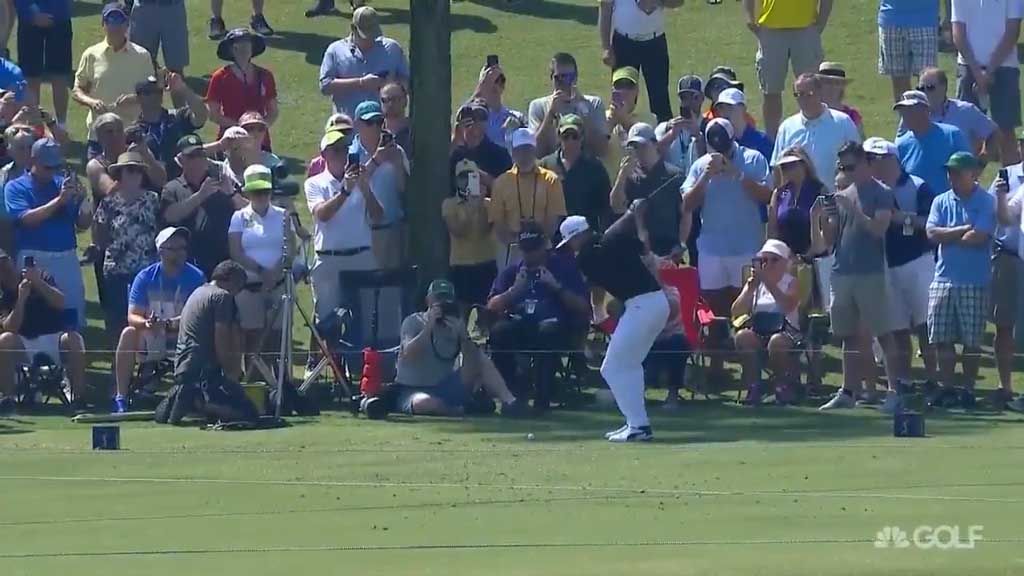 Rickie Fowler makes a hole-in-one