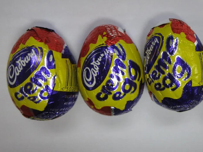 Cadbury Creme Egg eating etiquette