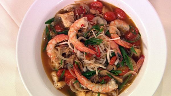 Hot & sour prawn noodles