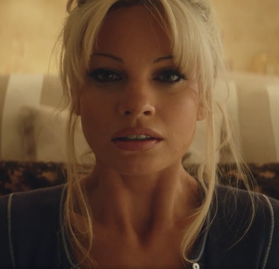 Lily James as Pamela Anderson in Pam & Tommy