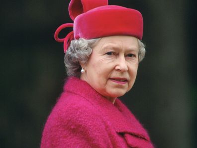 Queen Elizabeth II at the Old Comrades Parade at the Cavalry Memorial in Hyde Park.  (Photo by Tim Graham Photo Library via Getty Images)