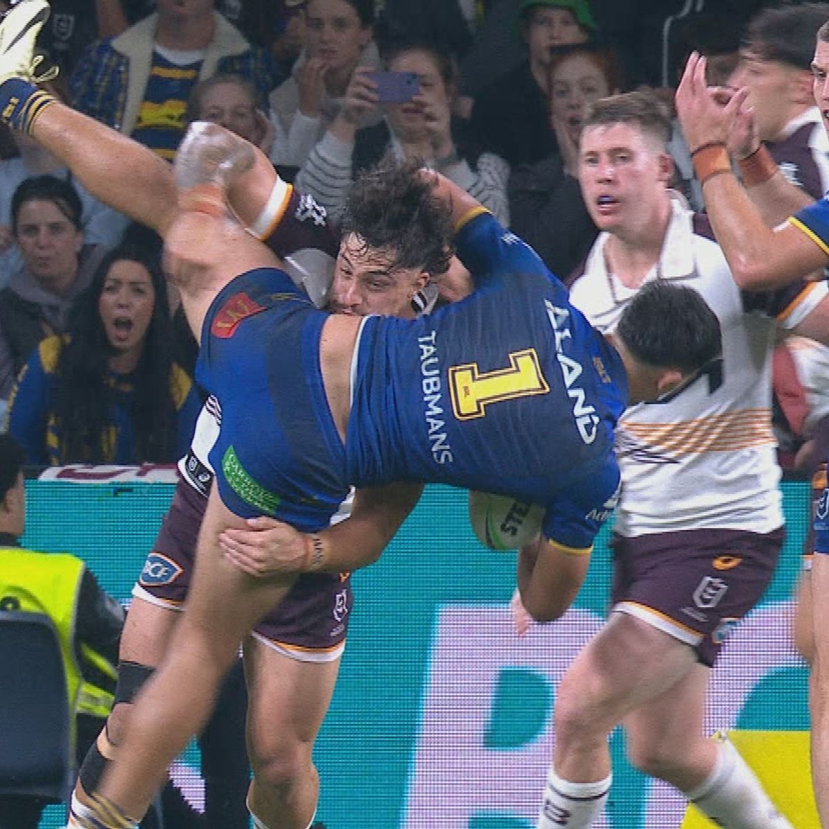 NRL news 2024 | Kotoni Staggs dangerous throw, on report; Broncos vs Eels  result, video, highlights; Phil Gould comments