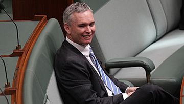 Craig Thomson in Parliament (Fairfax/Nine)