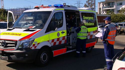 A woman is critical and a man suffered serious head injuries. Image: 9News