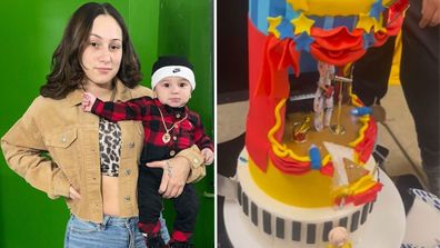 Mum outraged by fake cake delivered to son's birthday. 
