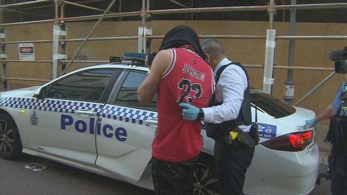 When police in Perth received several calls about an 'armed man' outside a city jewelery shop, they rushed to the scene and shut down the road. The man was wearing a bullet-proof SWAT vest and brandishing what appeared to be an assault rifle outside Linneys Jewelery store, they were told.
