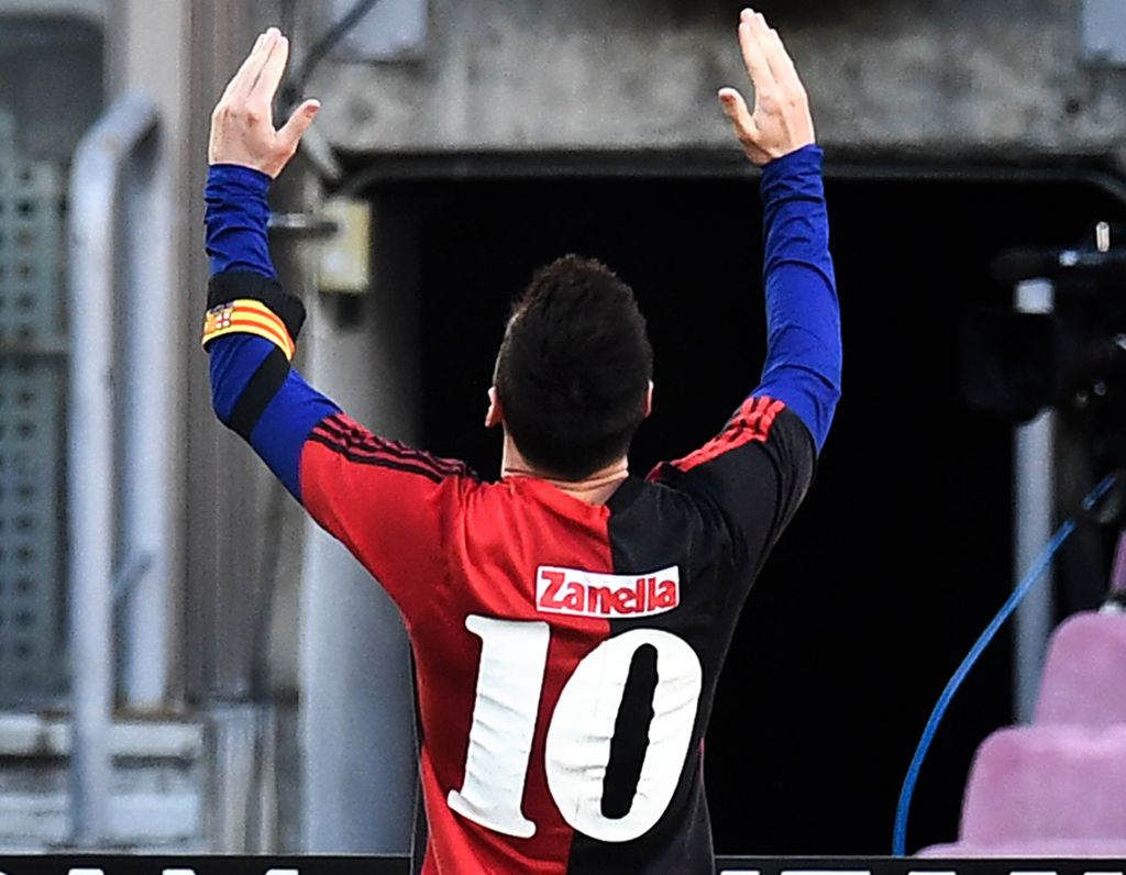 Lionel Messi Hit with Tiny Fine For In-Game Diego Maradona Jersey