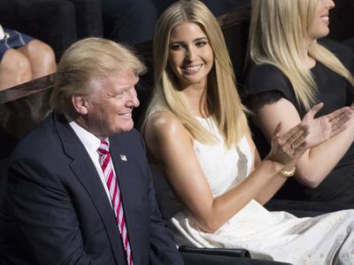 Donald and Ivanka Trump at the 2016 Republican National Convention