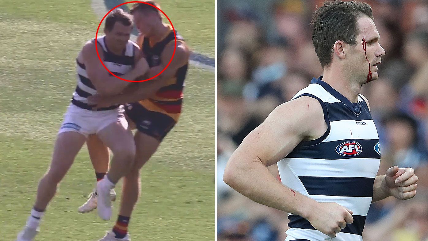 Patrick Dangerfield sent directly to AFL Tribunal after high hit on Jake Kelly