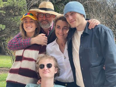 Prince Robert of Luxembourg and Princess Julie of Nassau with Prince Frederik of Luxembourg, Princess Charlotte of Luxembourg and Prince Alexandre of Luxembourg