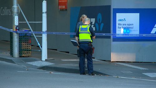 Police said the alleged attack was also injured in a scuffle with a bouncer and several of his colleagues. (9NEWS)