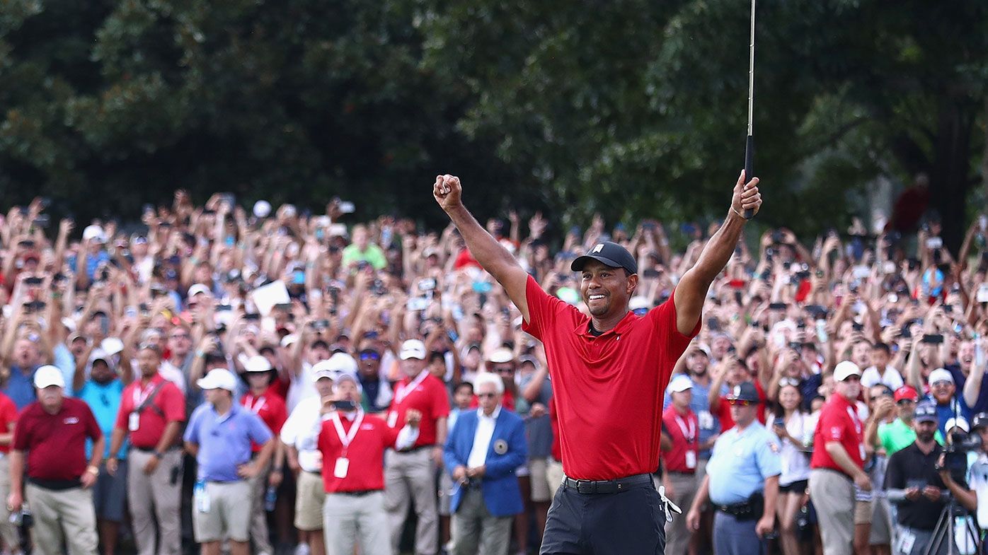 Tiger Woods recorded the 80th win of his career at the Tour Championship