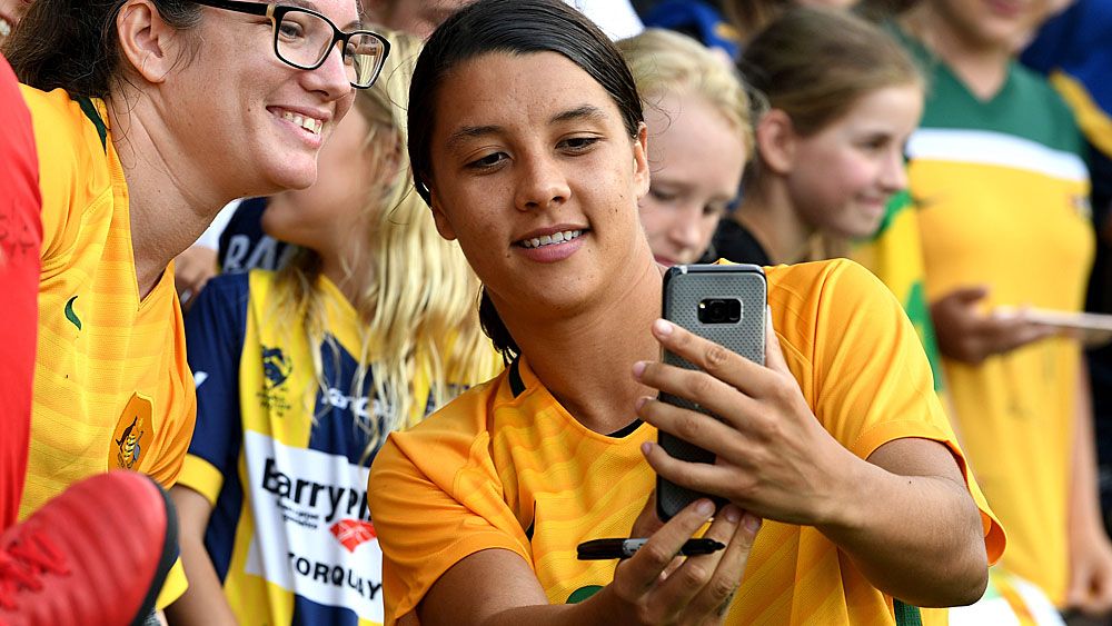 Football: Matildas star Sam Kerr named 2018 Young Australian of the Year