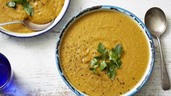 Scott Gooding's healthy coconut pumpkin soup recipe