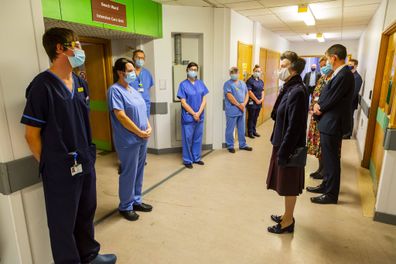 Princess Anne visits hospital